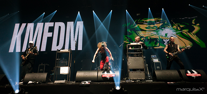 KMFDM - Sinner's Day, Hasselt, Belgium