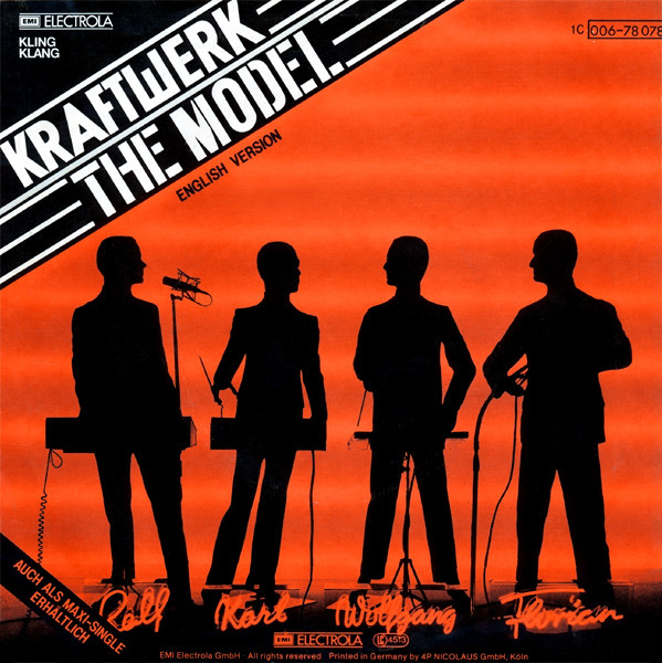 NEWS On this day, 41 years ago, the Kraftwerk single ‘The Model’ reached the Top 1 of the UK Singles Chart!