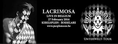 NEWS Concert by Lacrimosa in Roeselare (Belgium)