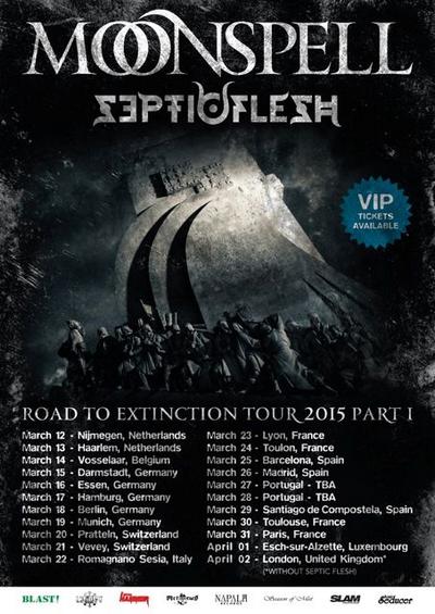 NEWS Moonspell in Belgium (Biebob)