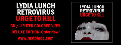 NEWS New album from Lydia Lunch out