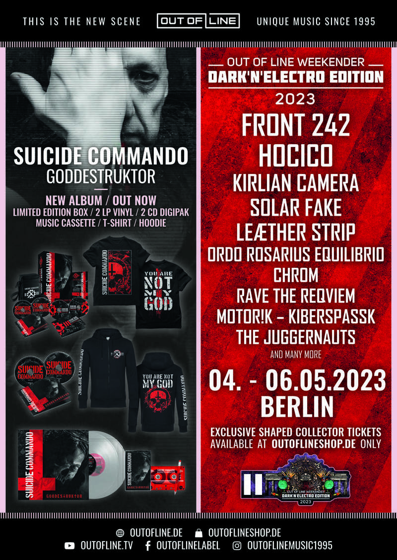 Out Of Line Weekender + New Suicide Commando release