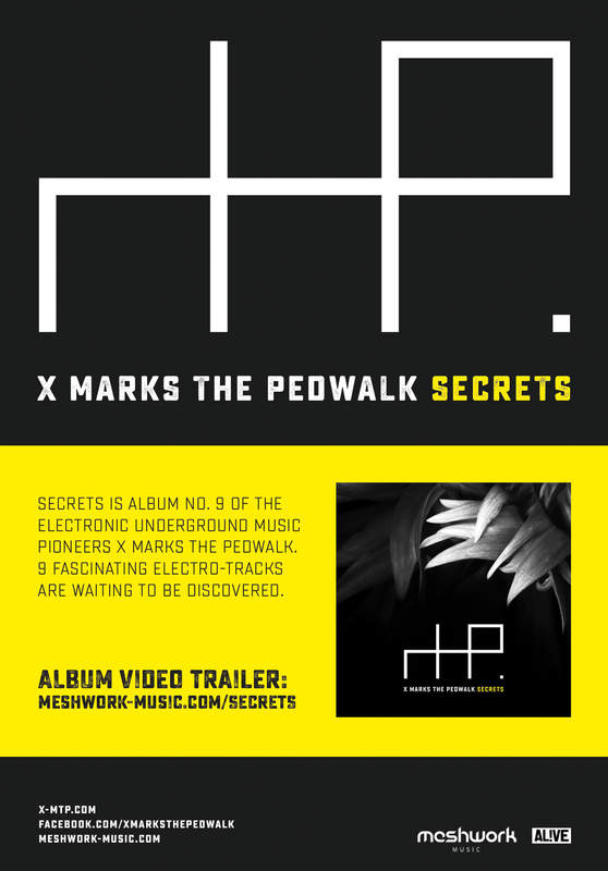 Secrets is Album No. 9 Of The Electronic Underground Music Pioneers X Marks The Pedwalk.