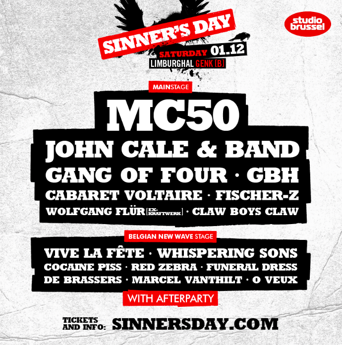 NEWS Sinner's Day 2018 announces full line-up! NEWS Sinner's Day 2018 announces full line-up!