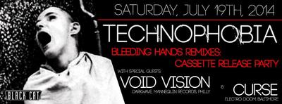 NEWS TECHNOPHOBIA - Cassette Release Party w/VOID VISION & CURSE