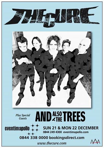 NEWS The Cure do it again with And Also The Trees