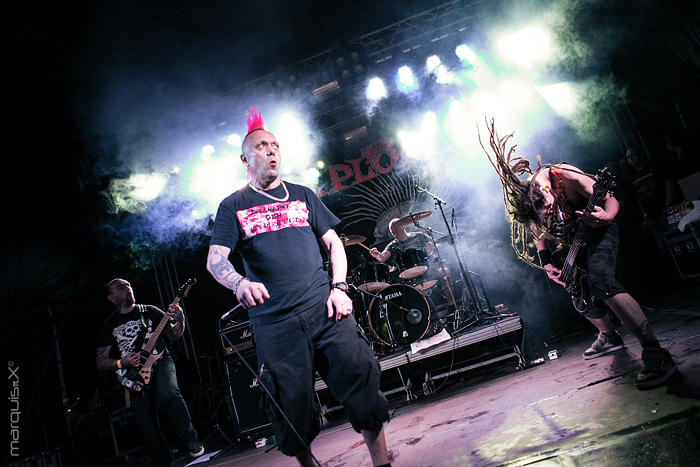 THE EXPLOITED - Rat Rock, Harelbeke, Belgium