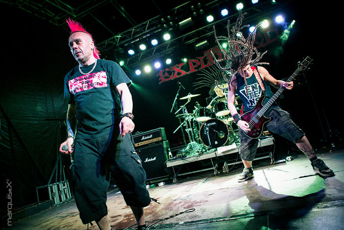 THE EXPLOITED - Rat Rock, Harelbeke, Belgium