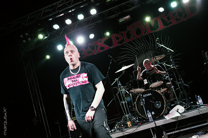 THE EXPLOITED - Rat Rock, Harelbeke, Belgium