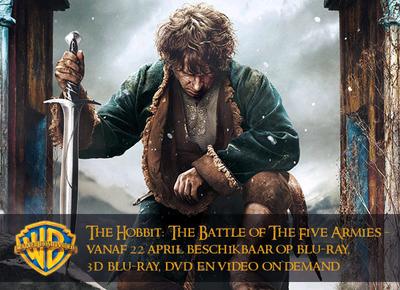 NEWS The Hobbit: The Battle of the Five Armies on 22nd April on BR and DVD