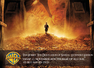 NEWS The Hobbit: The Desolation of Smaug Extended Edition on DVD and Blu-ray on 12th November