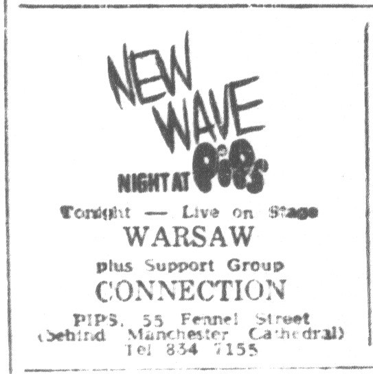 NEWS Today, exactly 41 years ago, Joy Division played their very first live concert!