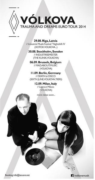 NEWS Vólkova announce new album and euro-tour