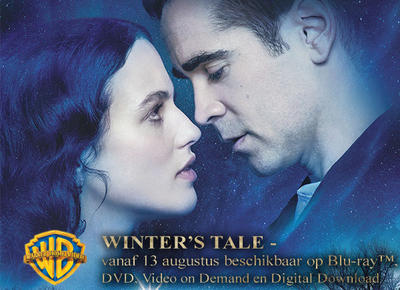 NEWS Winter's Tale out in August on DVD and Blu Ray (Warner Benelux)