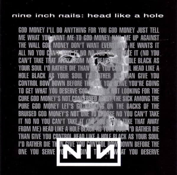 Today, exactly 36 years ago, Nine Inch Nails released their second single Head Like a Hole!